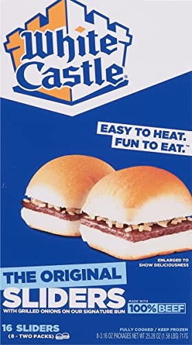 White Castle Original Beef Sliders 16-Pack: $11.88