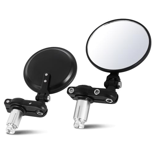 DNA Motoring Universal 7/8-Inch Motorcycle Handlebar Side View Mirror 2-Pack: $16.52