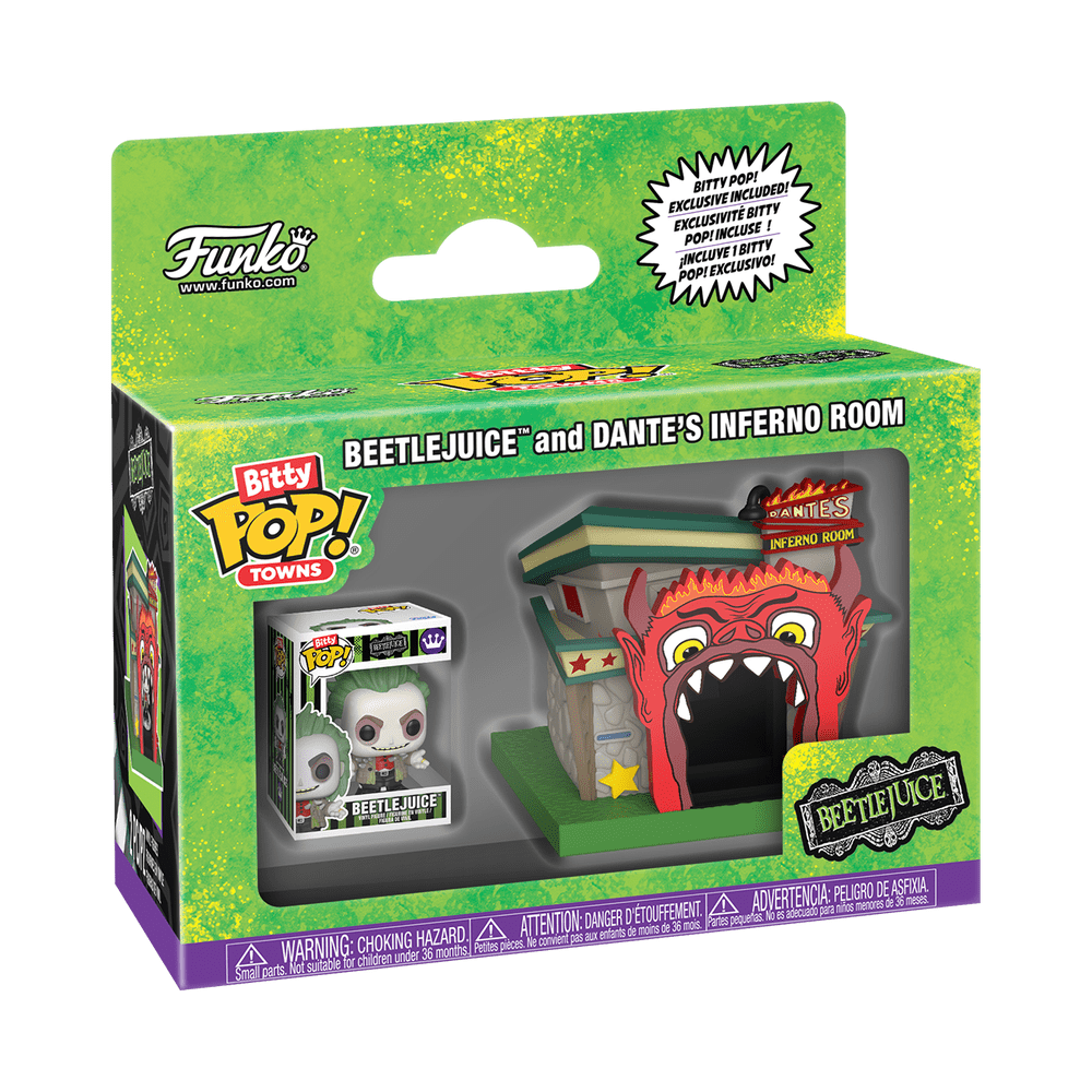 Funko Bitty Pop! Town Beetlejuice Dante's Inferno Room Collectible Set: $8.98 Funko Bitty Pop! Town Beetlejuice Dante's Inferno Room Collectible Set: $8.98