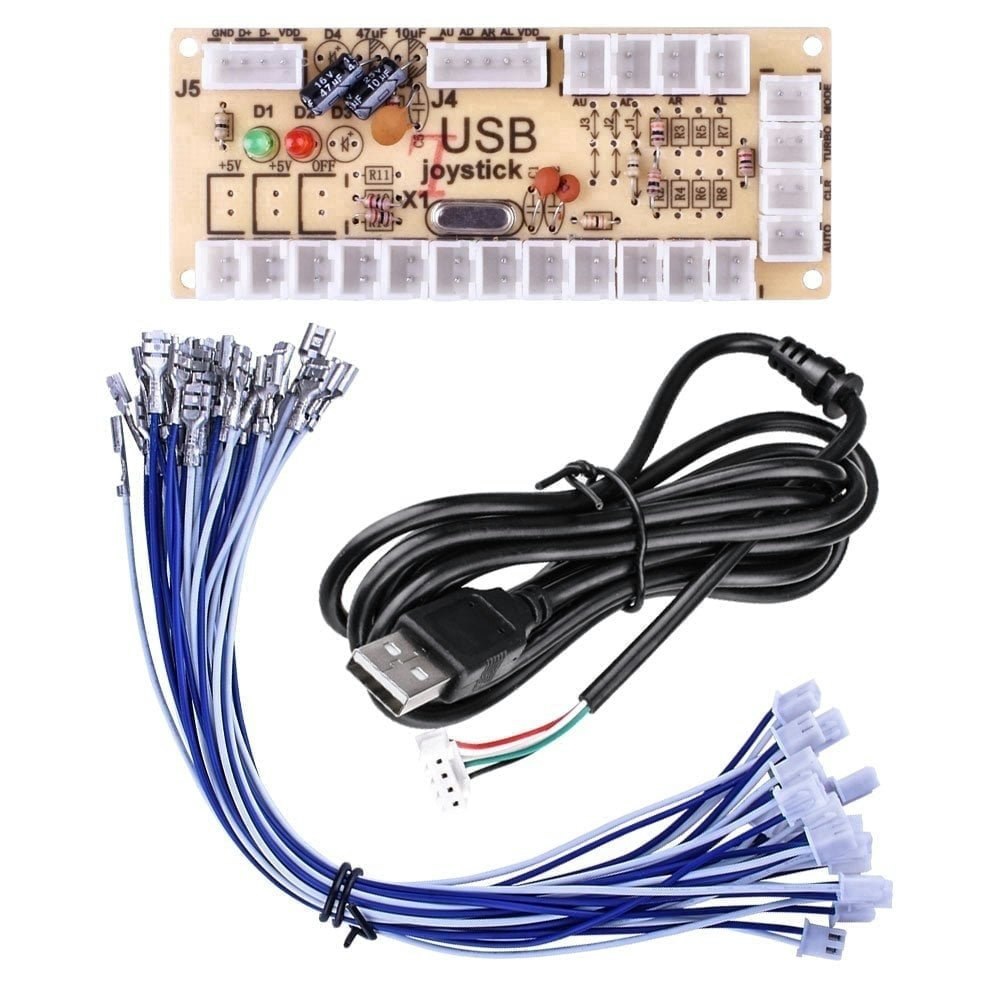 Zero Delay 1-Player Arcade USB Encoder Kit: $15.99 Zero Delay 1-Player Arcade USB Encoder Kit: $15.99