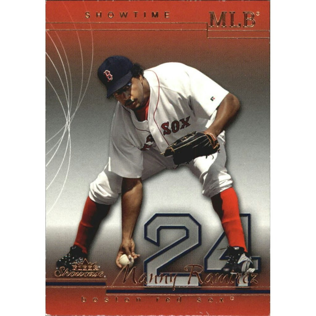 2005 Fleer Showcase Showtime Manny Ramirez Trading Card: $10.80 2005 Fleer Showcase Showtime Manny Ramirez Trading Card: $10.80
