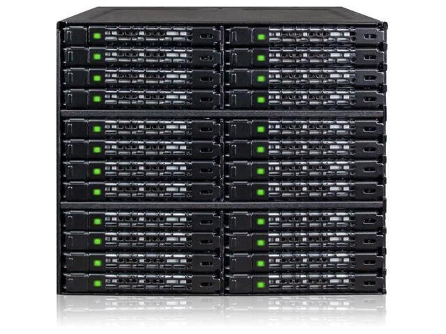 Icy Dock ToughArmor 24-Bay 2.5-inch SAS/SATA SSD/HDD Backplane Cage: $671.14