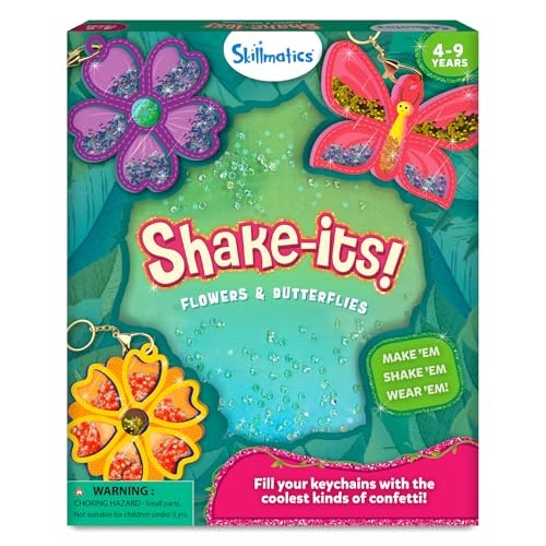 Skillmatics Flowers & Butterflies Glitter Art & Craft Kit: $18.97