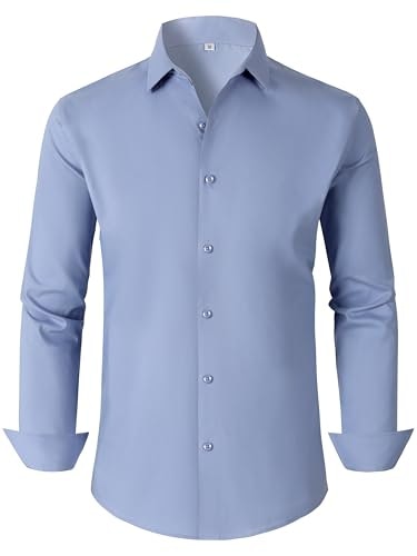 Bbibbi Men's Wrinkle-Free Long Sleeve Dress Shirt: $19.99 Bbibbi Men's Wrinkle-Free Long Sleeve Dress Shirt: $19.99