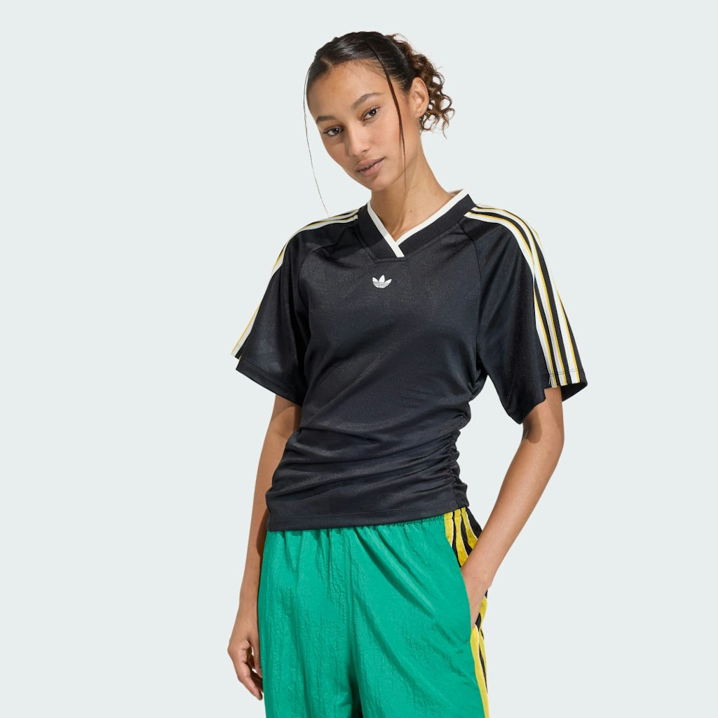 Rouched Football Jersey: $45
