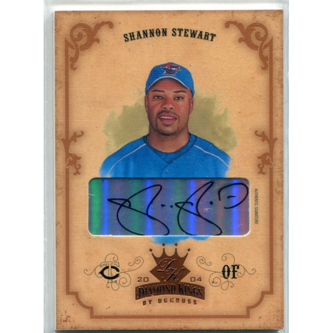 2004 Diamond Kings Shannon Stewart DK Signatures Bronze Card: $10.50 2004 Diamond Kings Shannon Stewart DK Signatures Bronze Card: $10.50