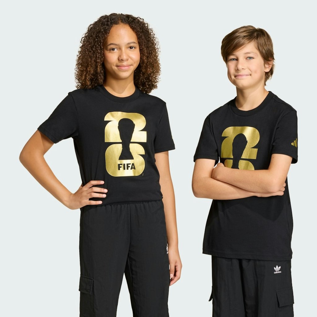 FIFA World Cup 26 Official Emblem Kids' T-Shirt: $30