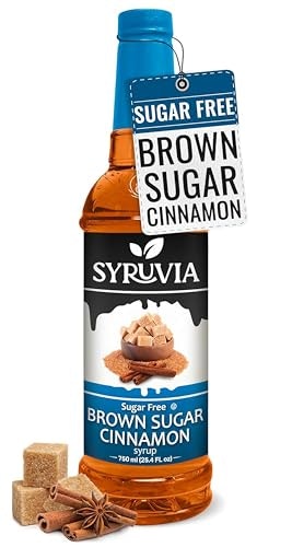 Syruvia Sugar Free Brown Sugar Cinnamon Coffee Syrup 25.4-oz.: $8.49 Syruvia Sugar Free Brown Sugar Cinnamon Coffee Syrup 25.4-oz.: $8.49