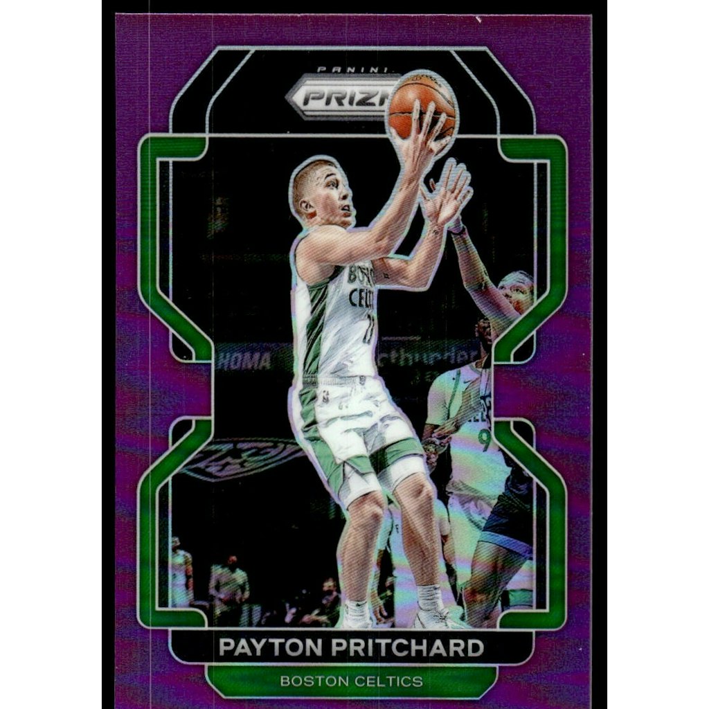 2021-22 Panini Prizm Purple Prizm Payton Pritchard Trading Card: $13.50 2021-22 Panini Prizm Purple Prizm Payton Pritchard Trading Card: $13.50