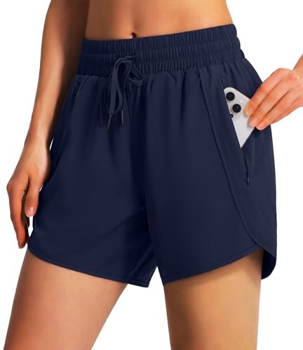 Ksmien Women's Quick-Dry Athletic Running Shorts: $19.94 Ksmien Women's Quick-Dry Athletic Running Shorts: $19.94