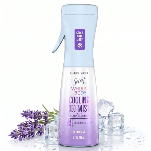 Secret Whole Body Cooling Deodorant Mist 5.2-oz.: $12.99 Secret Whole Body Cooling Deodorant Mist 5.2-oz.: $12.99