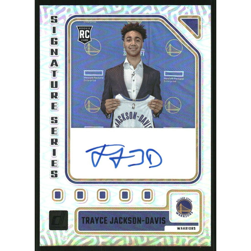 2023-24 Donruss Signature Series Trayce Jackson-Davis Trading Card: $13.50 2023-24 Donruss Signature Series Trayce Jackson-Davis Trading Card: $13.50