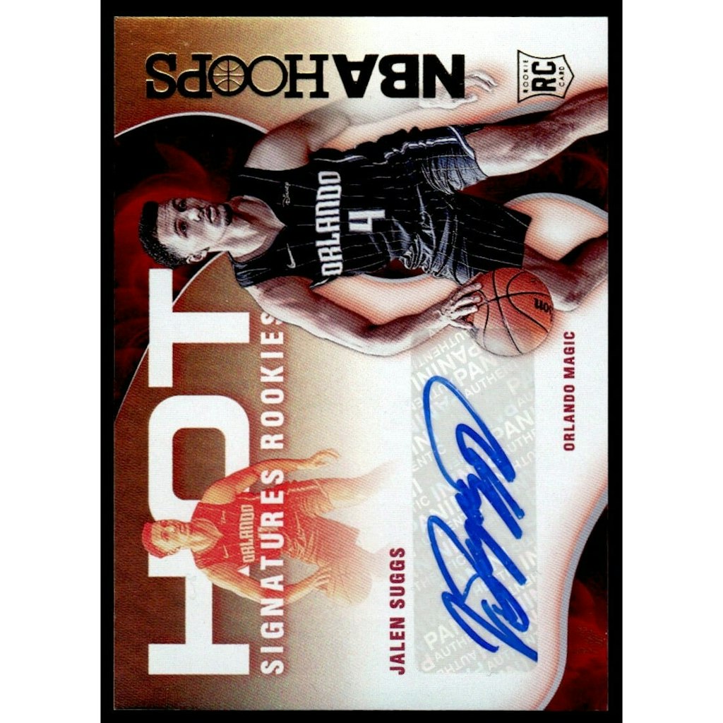 Jalen Suggs 2021-22 Hoops Hot Signatures Rookies Card: $36 Jalen Suggs 2021-22 Hoops Hot Signatures Rookies Card: $36