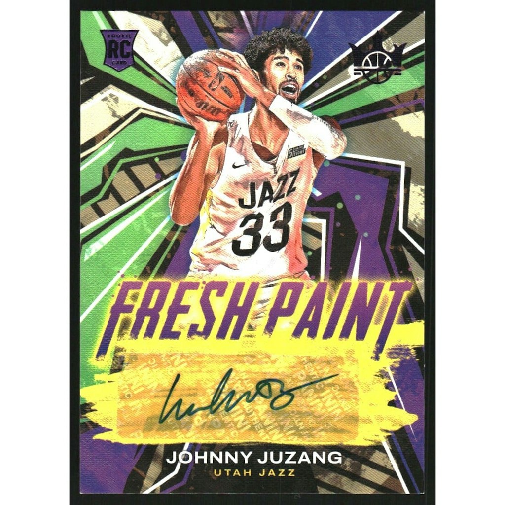 2022-23 Court Kings Fresh Paint Violet Johnny Juzang #43 Trading Card: $22.50 2022-23 Court Kings Fresh Paint Violet Johnny Juzang #43 Trading Card: $22.50