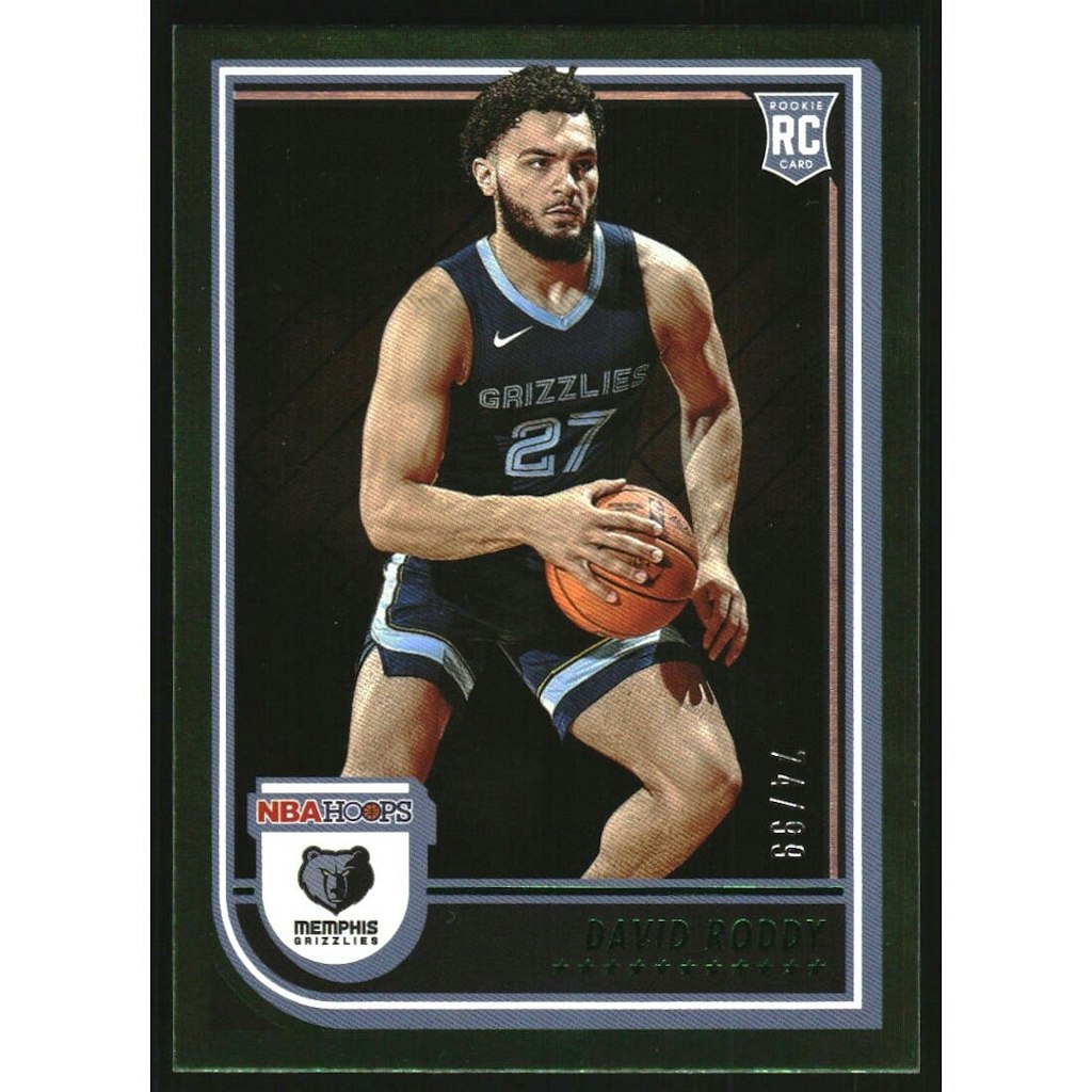 2022-23 Hoops Green David Roddy #253: $10.80 2022-23 Hoops Green David Roddy #253: $10.80