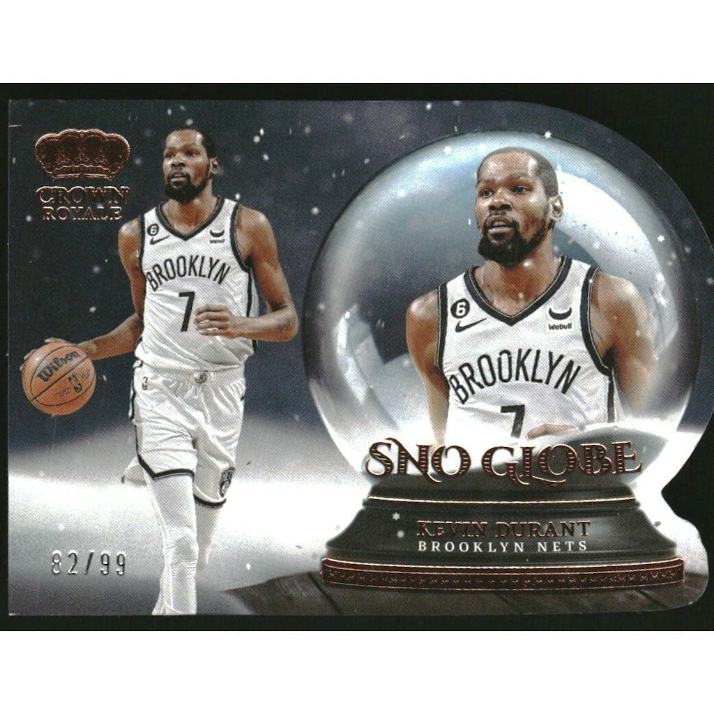 2022-23 Crown Royale Sno Globe Kevin Durant Trading Card: $18 2022-23 Crown Royale Sno Globe Kevin Durant Trading Card: $18