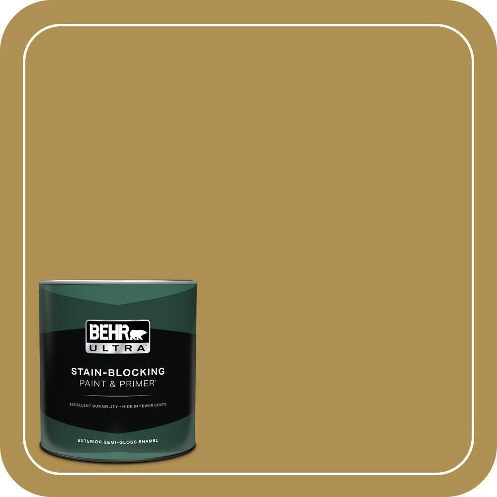 Bronze Green Semi-Gloss Exterior Paint and Primer 1-Quart: $30.98 Bronze Green Semi-Gloss Exterior Paint and Primer 1-Quart: $30.98