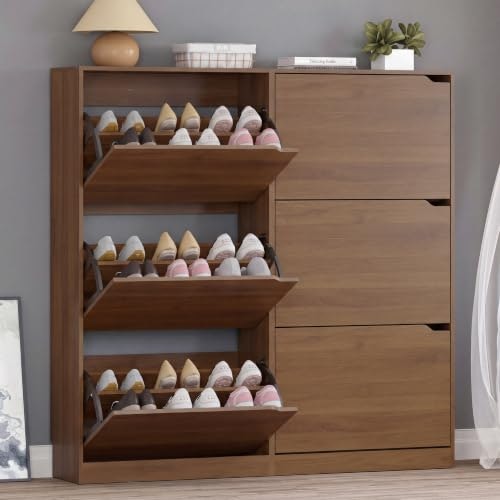 Bornoon 6-Drawer Slim Shoe Cabinet: $145.34 Bornoon 6-Drawer Slim Shoe Cabinet: $145.34