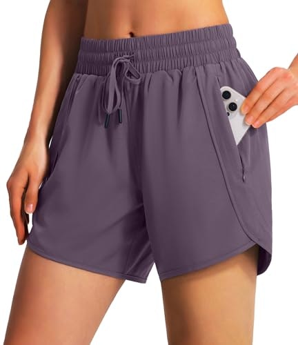 Ksmien Women's Quick-Dry Athletic Running Shorts: $19.94 Ksmien Women's Quick-Dry Athletic Running Shorts: $19.94