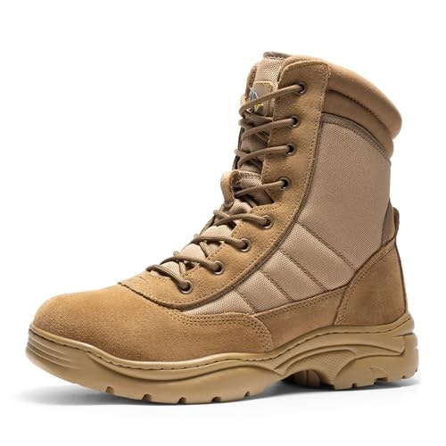 Nortiv 8 Men's Military Tactical Work Boots: $50.38 Nortiv 8 Men's Military Tactical Work Boots: $50.38