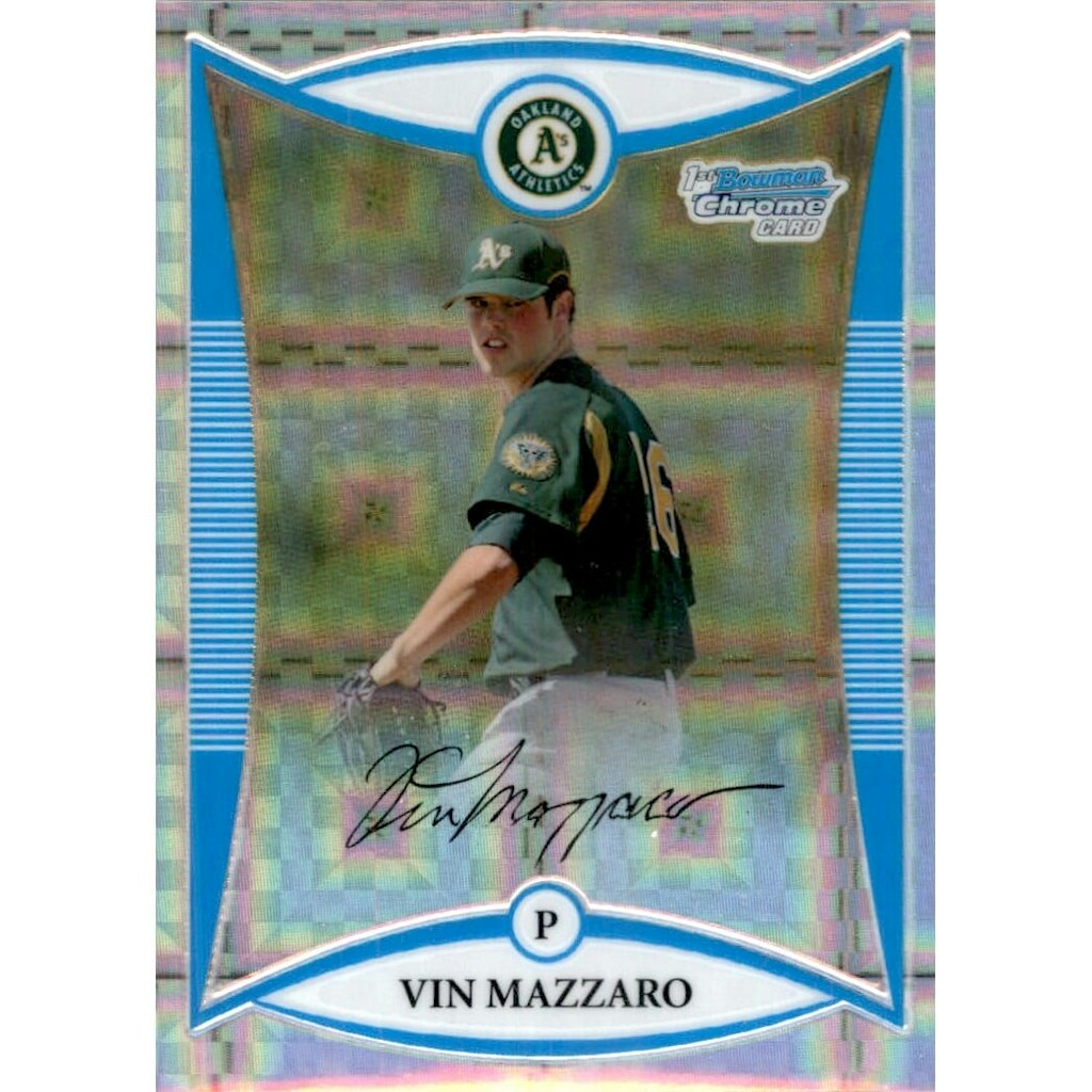 2008 Bowman Chrome Prospects Vin Mazzaro #BCP160 X-Fractor Card: $10.80 2008 Bowman Chrome Prospects Vin Mazzaro #BCP160 X-Fractor Card: $10.80