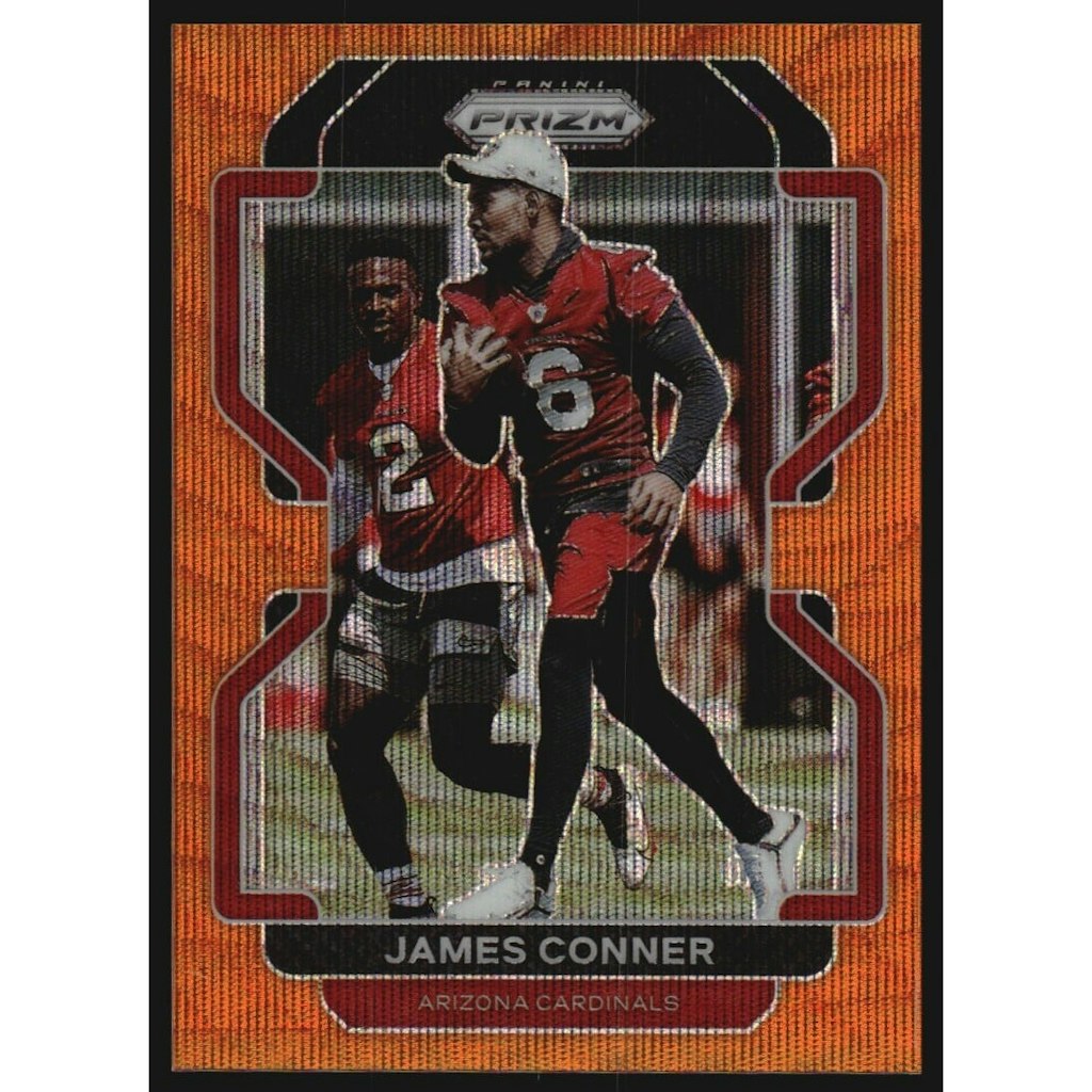 2021 Panini Prizm Orange Wave James Conner Card #78: $10.80 2021 Panini Prizm Orange Wave James Conner Card #78: $10.80