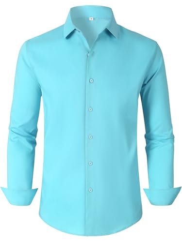 Bbibbi Men's Long Sleeve Wrinkle-Free Button-Down Dress Shirt: $19.99 Bbibbi Men's Long Sleeve Wrinkle-Free Button-Down Dress Shirt: $19.99