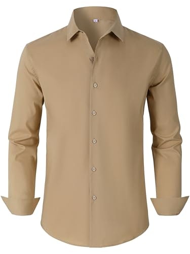 Bbibbi Men's Long Sleeve Wrinkle-Free Dress Shirt: $19.99 Bbibbi Men's Long Sleeve Wrinkle-Free Dress Shirt: $19.99