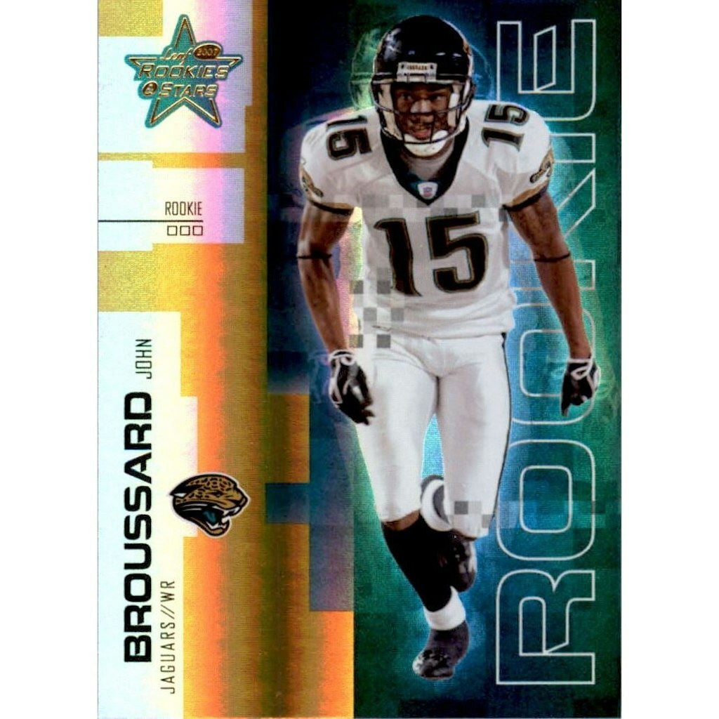 2007 Leaf Rookies and Stars Gold John Broussard Card #195: $10.80 2007 Leaf Rookies and Stars Gold John Broussard Card #195: $10.80