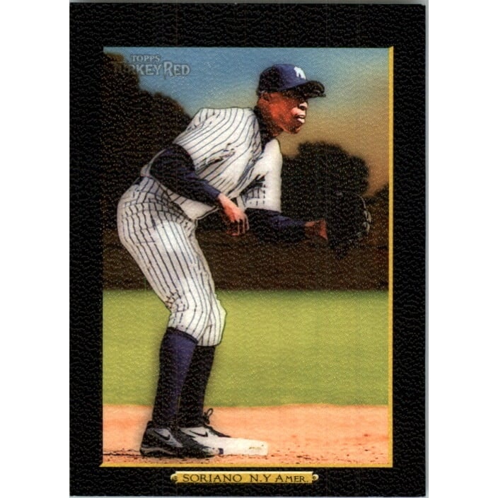 2006 Topps Turkey Red Black #501B Alfonso Soriano Baseball Card: $10.80 2006 Topps Turkey Red Black #501B Alfonso Soriano Baseball Card: $10.80