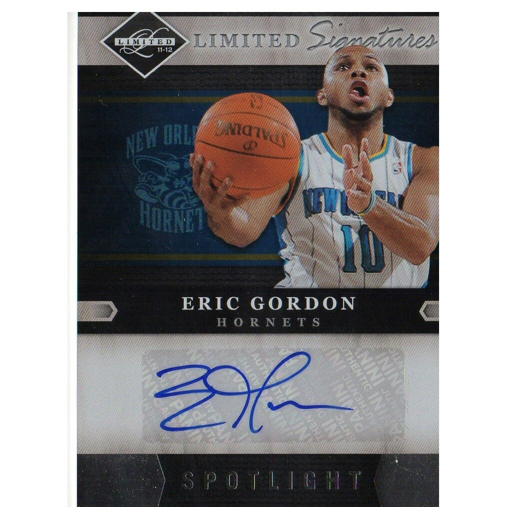 2011-12 Limited Signatures Eric Gordon Silver Spotlight Card 25-Count: $20 2011-12 Limited Signatures Eric Gordon Silver Spotlight Card 25-Count: $20