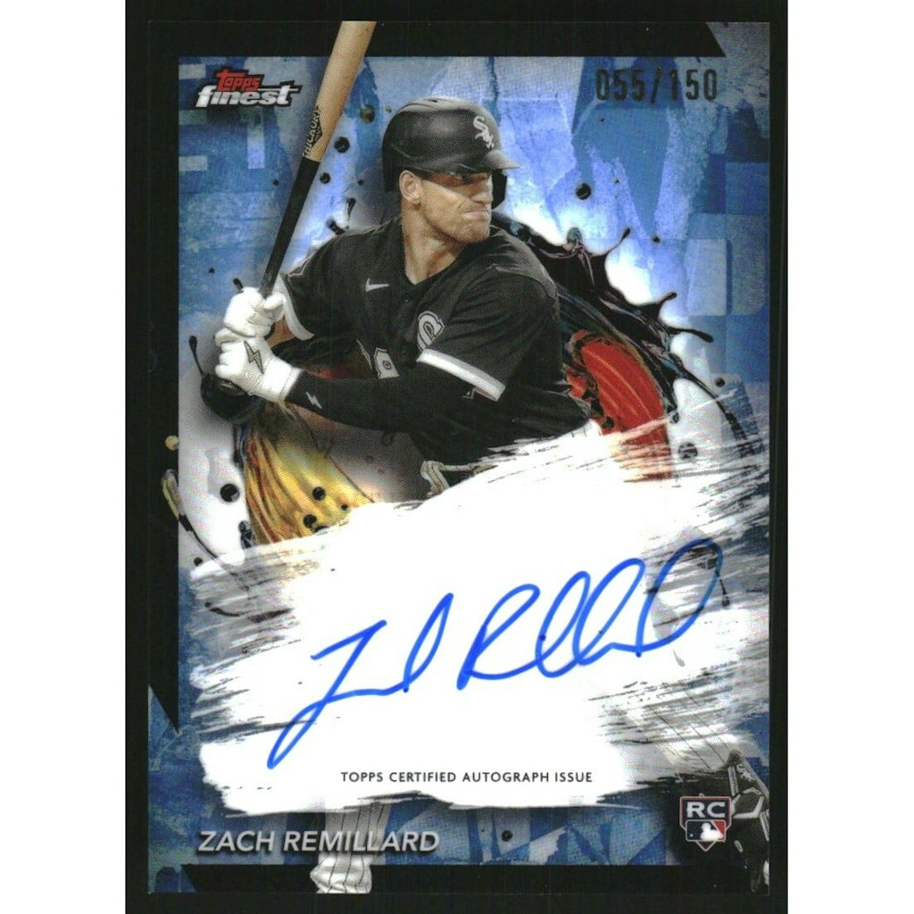 2024 Finest Zach Remillard Sky Blue Refractor Autograph Card: $10.80 2024 Finest Zach Remillard Sky Blue Refractor Autograph Card: $10.80