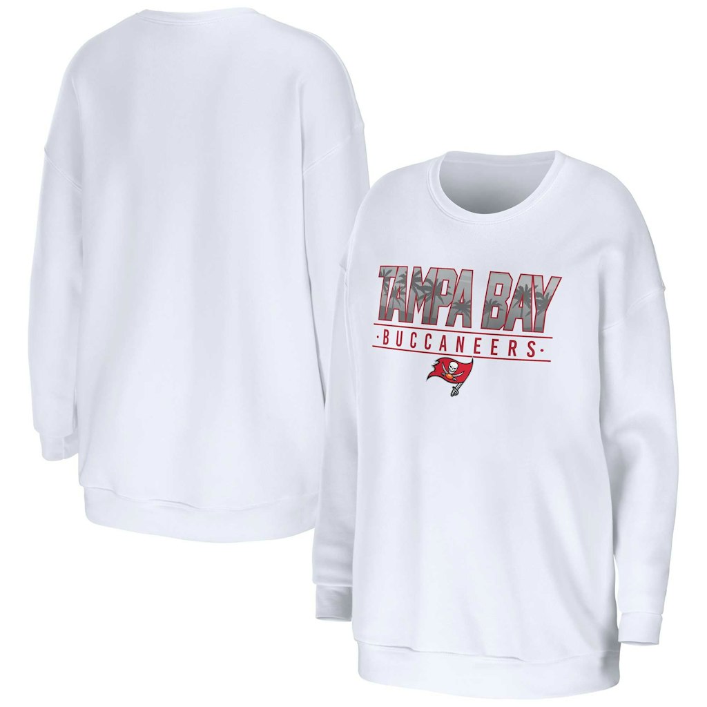 Women's WEAR by Erin Andrews Tampa Bay Buccaneers Pullover Sweatshirt: $48.99 Women's WEAR by Erin Andrews Tampa Bay Buccaneers Pullover Sweatshirt: $48.99