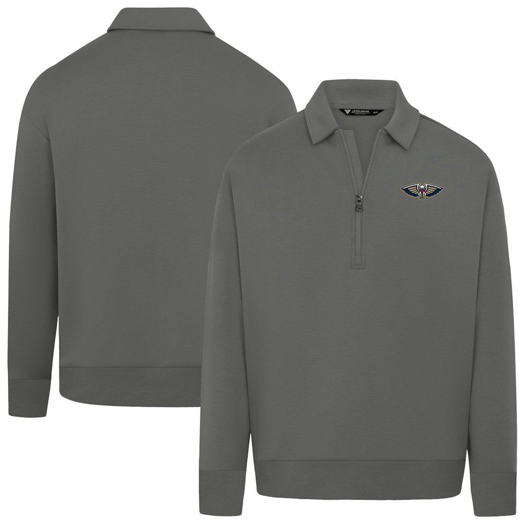 Levelwear New Orleans Pelicans Luxe Signature Quarter-Zip Sweatshirt: $149.99 Levelwear New Orleans Pelicans Luxe Signature Quarter-Zip Sweatshirt: $149.99