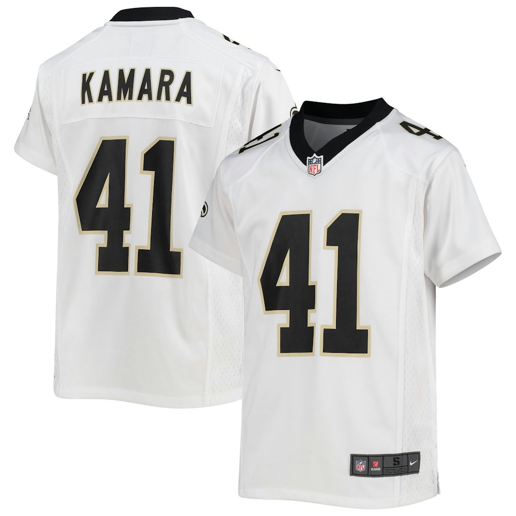 Nike Alvin Kamara New Orleans Saints Youth Game Jersey: $109.99 Nike Alvin Kamara New Orleans Saints Youth Game Jersey: $109.99