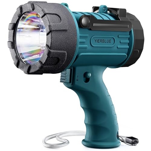 Yierblue 2,000,000 Lumen Rechargeable Spotlight Flashlight: $31.44