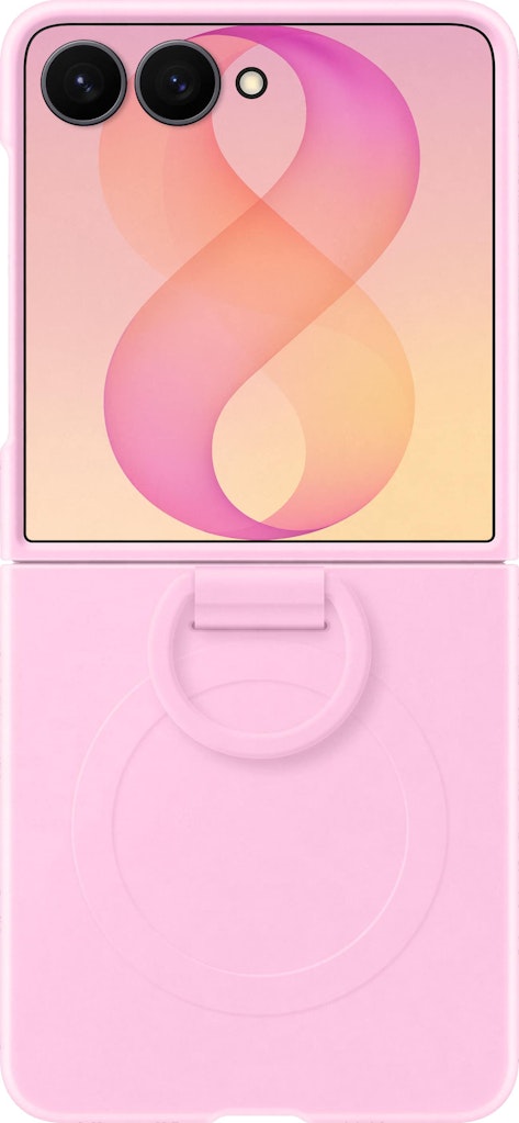 Samsung Galaxy Z Flip8 Silicone Ring Magnet Case: $69.99