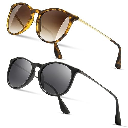 Sungait Vintage Round Sunglasses: $20.39