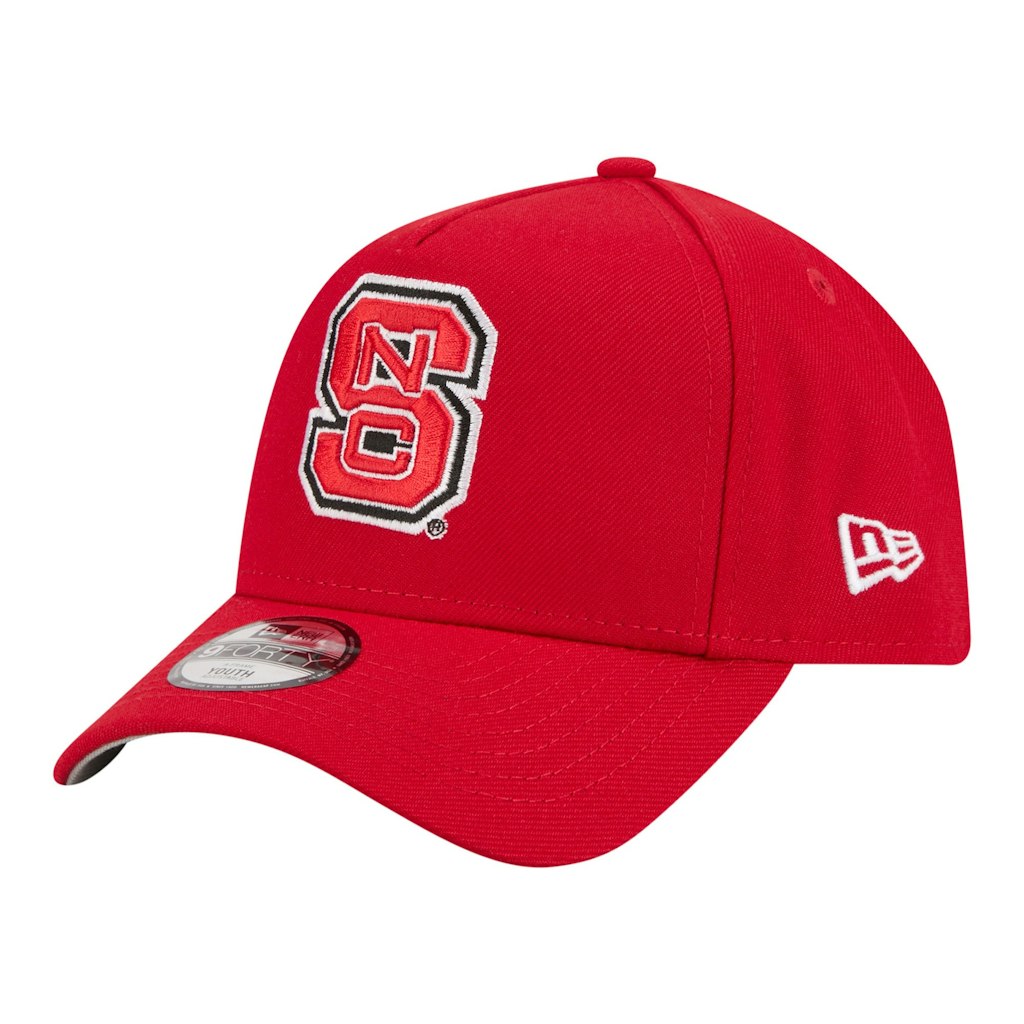 New Era NC State Wolfpack 9FORTY A-Frame Youth Adjustable Hat: $22.49