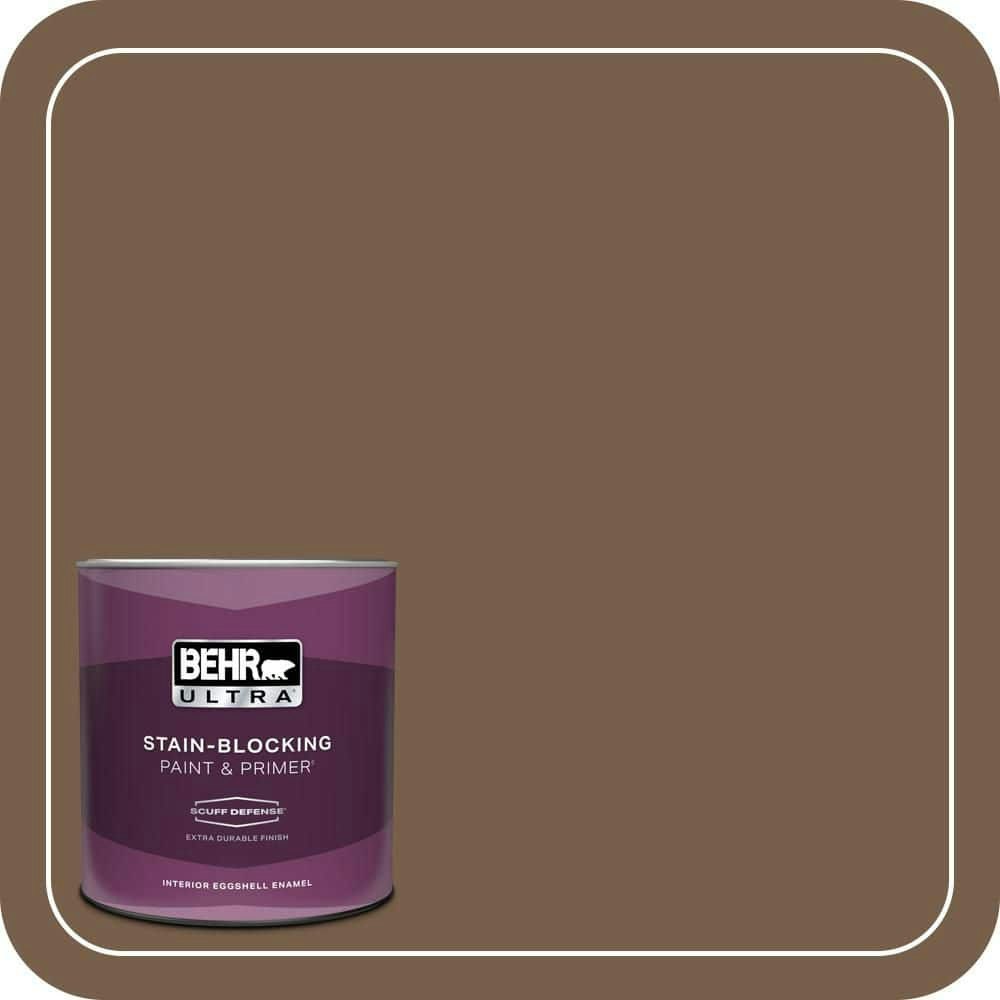 Behr #250F-7 Melted Chocolate Interior Eggshell Paint & Primer 1-Quart: $22.98 Behr #250F-7 Melted Chocolate Interior Eggshell Paint & Primer 1-Quart: $22.98