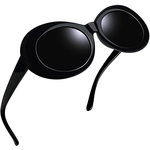 Joopin Polarized Retro Oval Sunglasses: $9.99