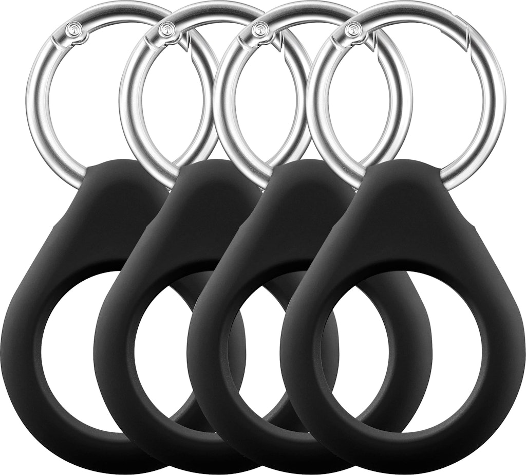 Insignia Key Ring Case for Apple AirTag 4-Pack: $13.99 Insignia Key Ring Case for Apple AirTag 4-Pack: $13.99