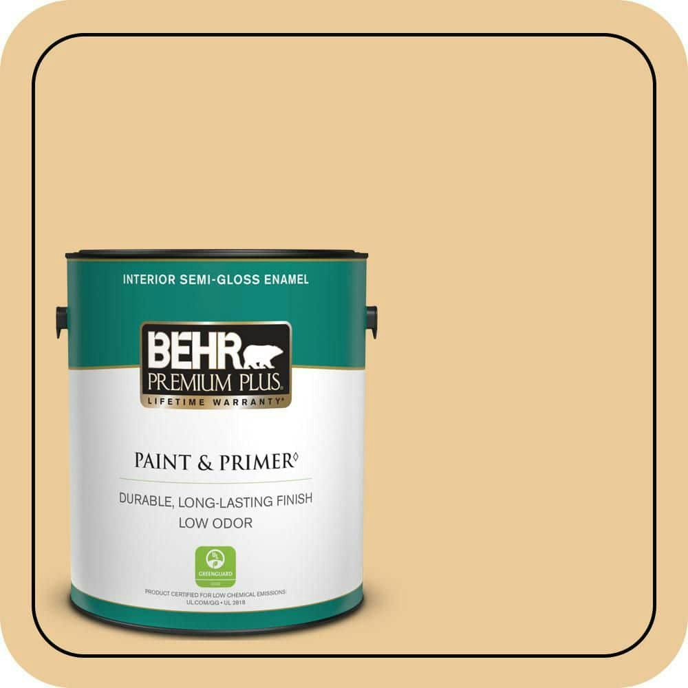 Behr Filtered Moon Semi-Gloss Interior Paint and Primer 1-Gallon: $43.98 Behr Filtered Moon Semi-Gloss Interior Paint and Primer 1-Gallon: $43.98
