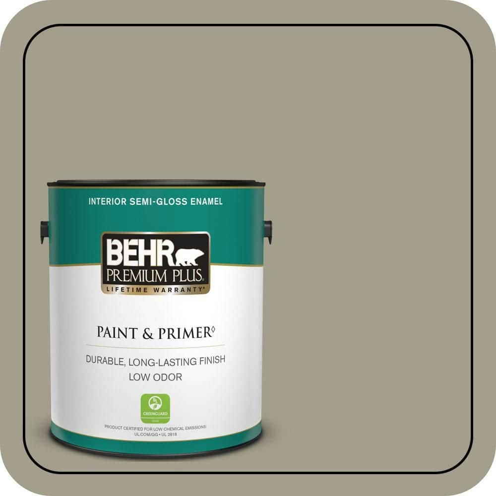 Behr Ashwood Semi-Gloss Interior Paint and Primer 1-Gallon: $43.98