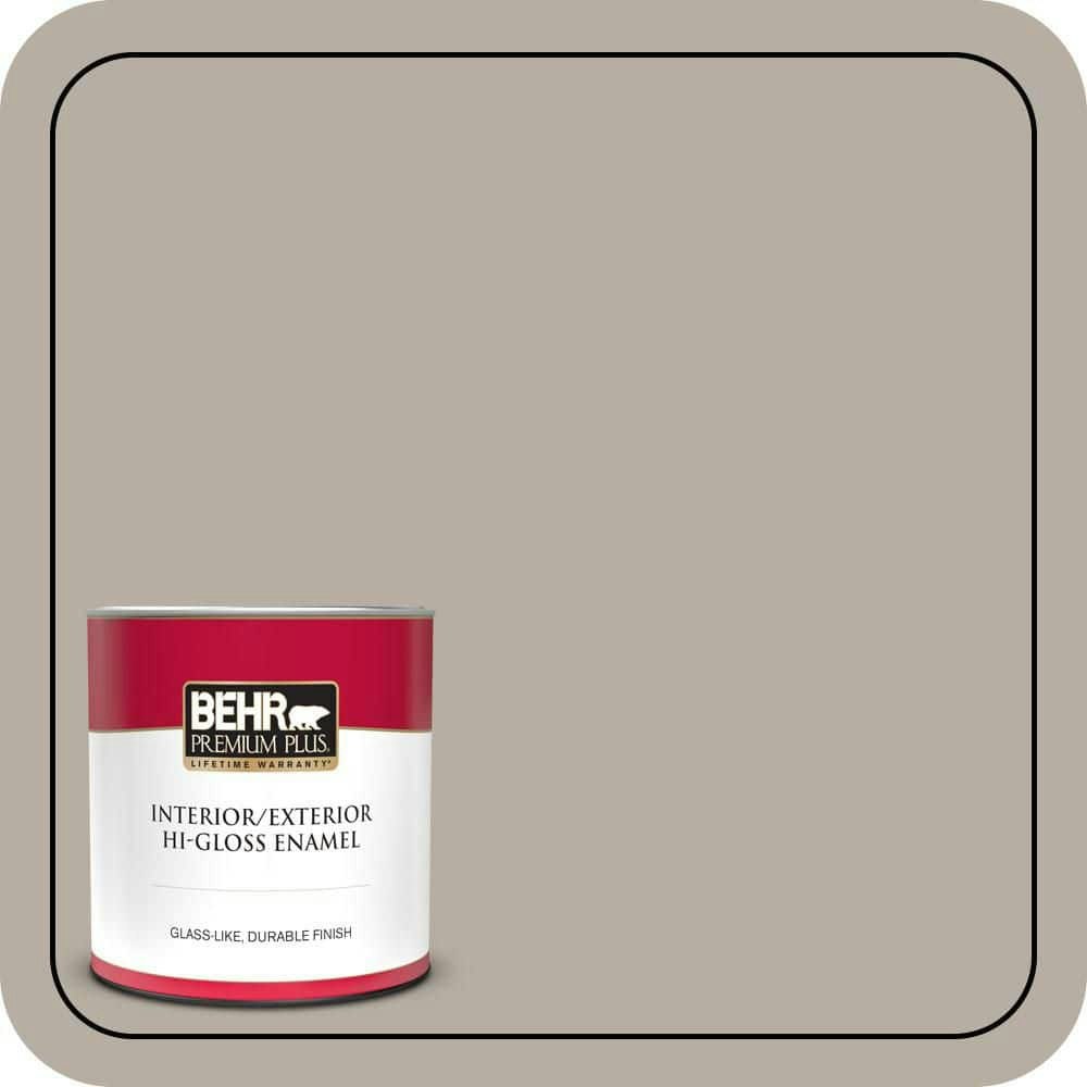 Off The Grid Hi-Gloss Enamel Interior/Exterior Paint & Primer 1-Quart Can: $21.48