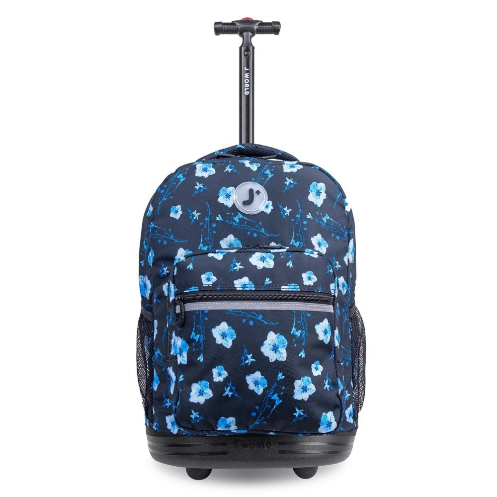 J World Sunrise 18-inch Rolling Backpack: $59.99