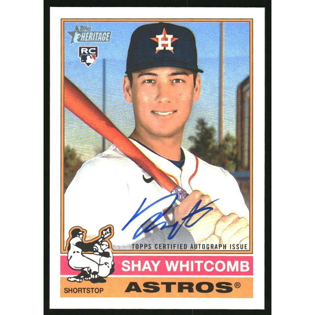 2025 Topps Heritage Shay Whitcomb Real One Autograph Card: $18 2025 Topps Heritage Shay Whitcomb Real One Autograph Card: $18