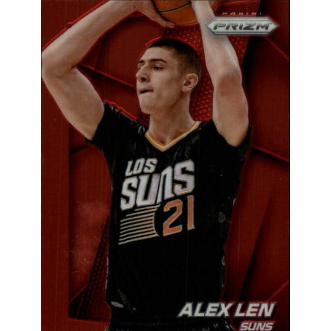 2014-15 Panini Prizm Alex Len #27 Prizms Red Card: $12 2014-15 Panini Prizm Alex Len #27 Prizms Red Card: $12