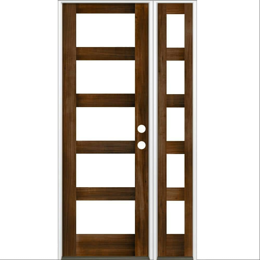 50x96-Inch Modern Hemlock Prehung Front Door with Sidelite: $1,846.40 50x96-Inch Modern Hemlock Prehung Front Door with Sidelite: $1,846.40
