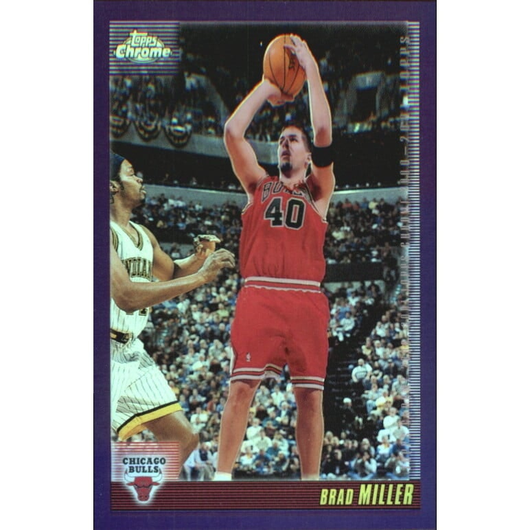 2000-01 Topps Chrome Refractor Brad Miller #103 Trading Card: $12